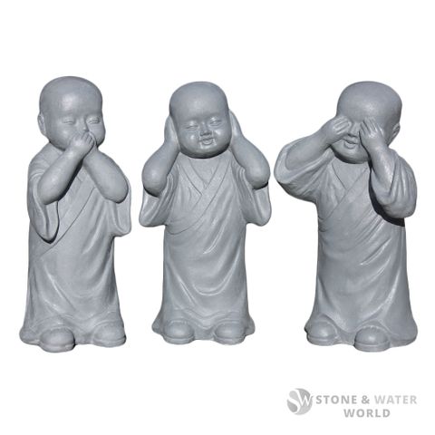 Three Wise Buddhas (Standing)