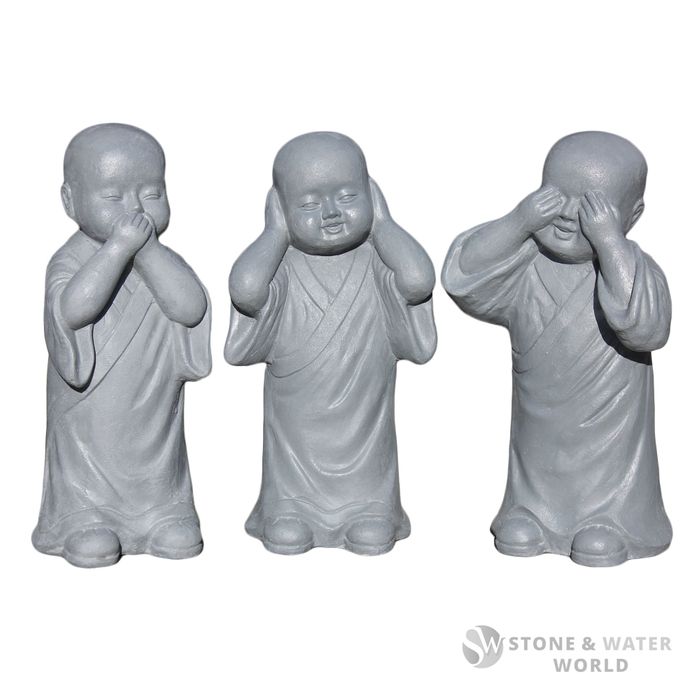 Three Wise Buddhas (Standing)