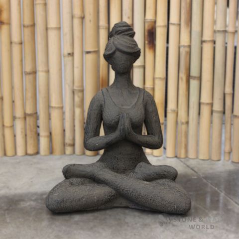 Sitting Yoga Lady