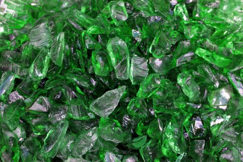 Green Crushed Glass (1ltr Bag)