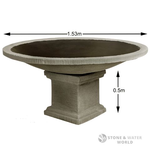 adwater® Large Ornamental Planter Set (Sandstone)