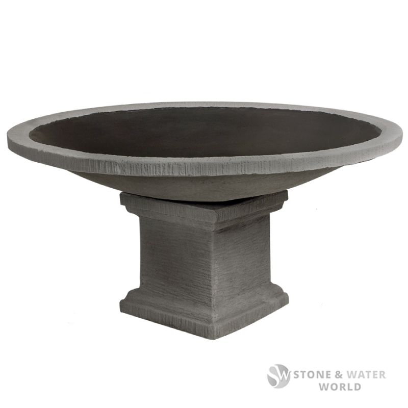 adwater® Large Ornamental Planter Set (Basalt)