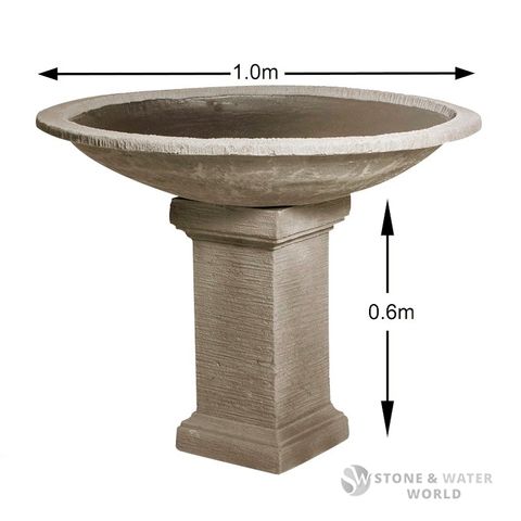 adwater® Small Ornamental Planter Set (Sandstone)