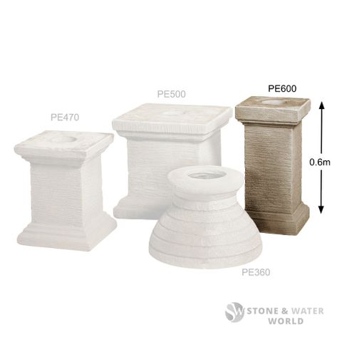 adwater® Small Ornamental Planter Set (Sandstone)