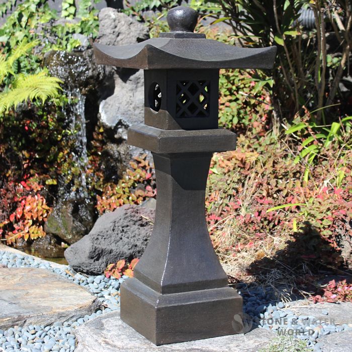 Antique Style Lantern (Black)