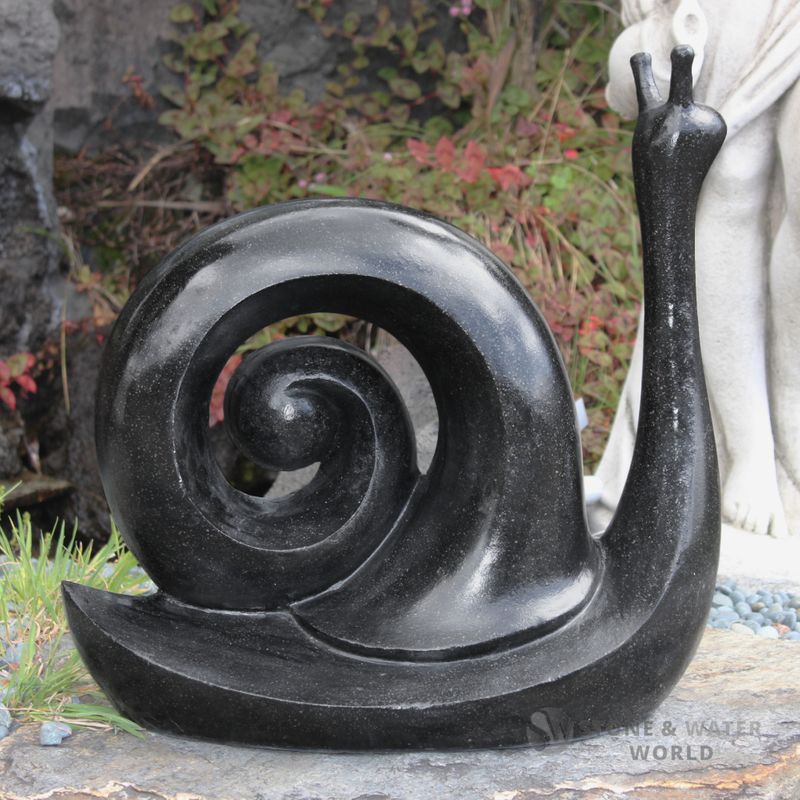 Terrazzo Snail (Black)