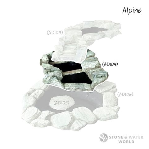 adwater® Large Alpine Cascade | Middle Tier (Alpine)