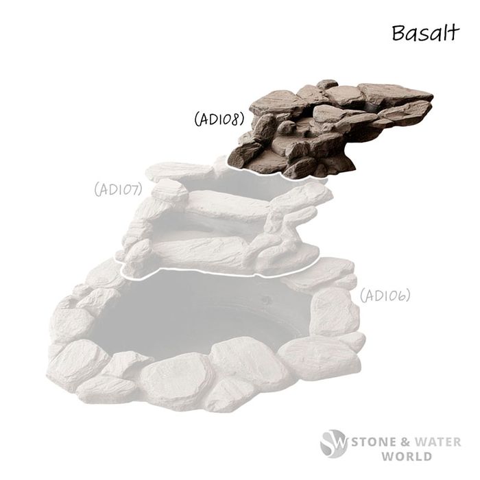 adwater® Small Alpine Cascade | Top Tier (Basalt)