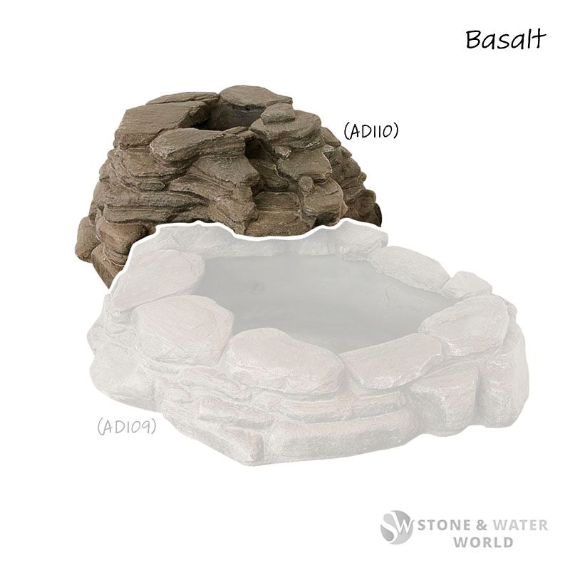 adwater® Cascading Tarn | Waterfall Rock (Basalt)