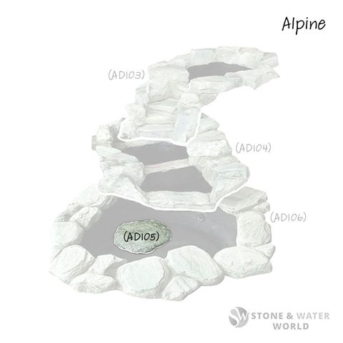 (Large Alpine Cascade) Pump Cover