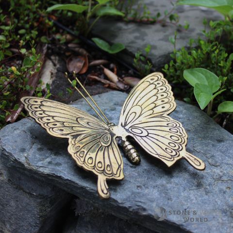 Brass Butterfly