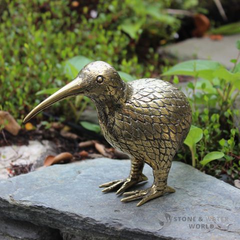 Large Brass Kiwi