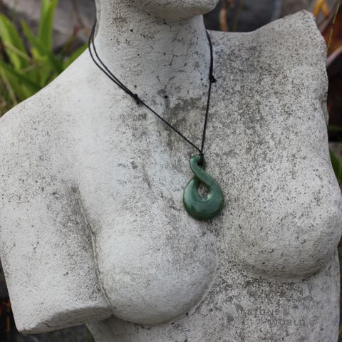 Greenstone Twist Pendant