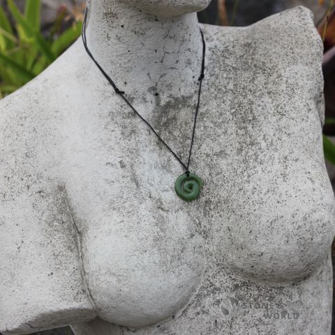 Greenstone Koru Pendant