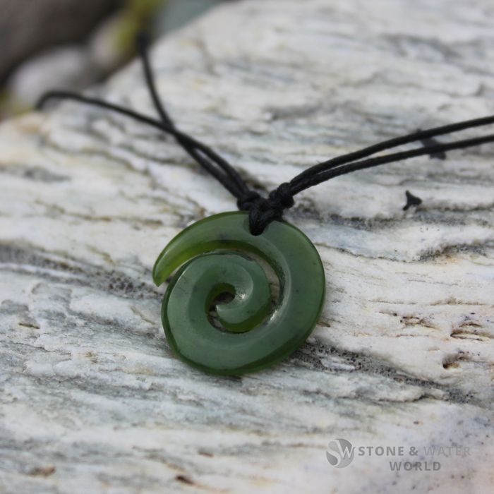 Greenstone Koru Pendant