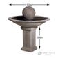 adwater® Small Ornamental Fountain Set (Basalt)