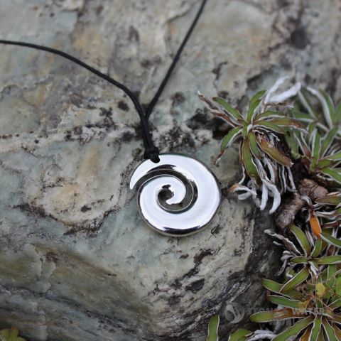 Sterling Silver Koru Pendant