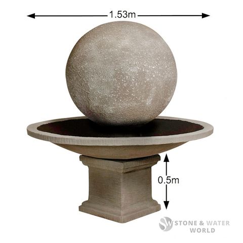 adwater® 900Ømm Ornamental Fountain Set (Sandstone)