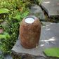 Natural Riverstone w/ Tealight Holder