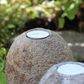 Natural Riverstone w/ Tealight Holder