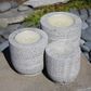 Stone Candles | Set of 3 (Grey)