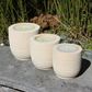 Stone Candles | Set of 3 (Cream)