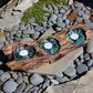 Glasswood Triple Tealight Holder