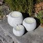 Stone Ball Candles | Set of 3 (Grey)