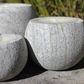 Stone Ball Candles | Set of 3 (Grey)