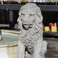 Large Seated Lion