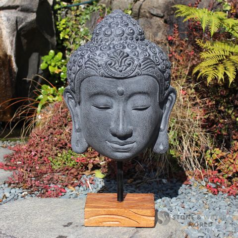 Buddha Mask on Stand