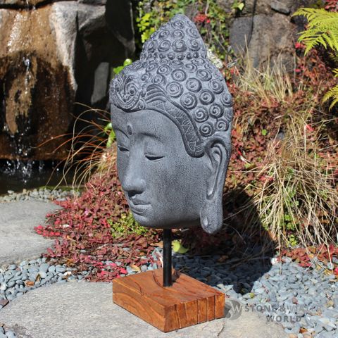 Buddha Mask on Stand