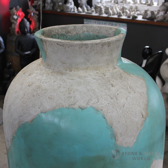 Large Green Urn