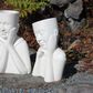 Terrazzo Pot Man | Set of 2 (White)