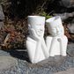 Terrazzo Pot Man | Set of 2 (White)