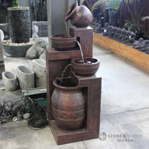 Cascading Jug Fountain