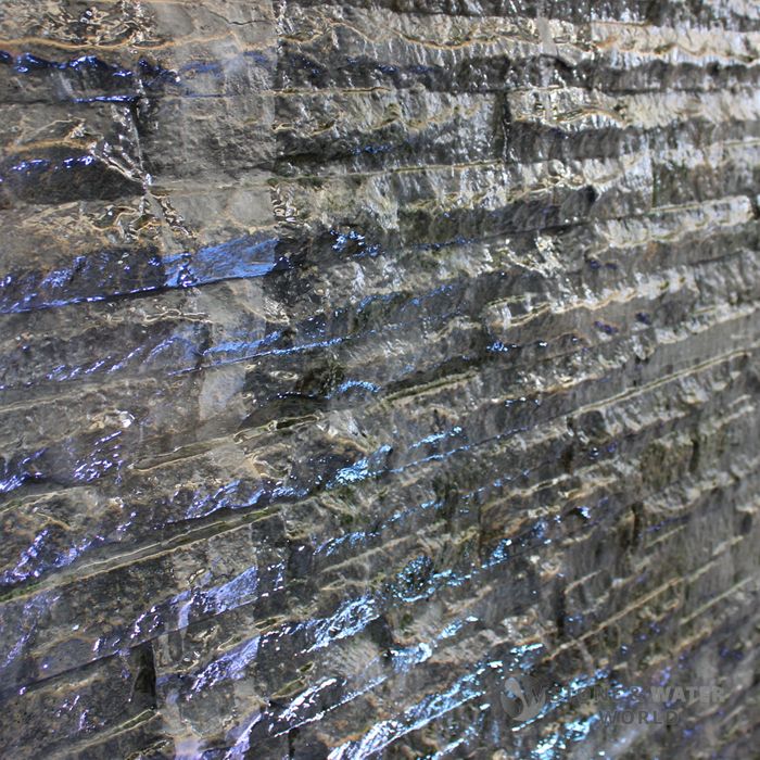 Stone Clad Water Wall