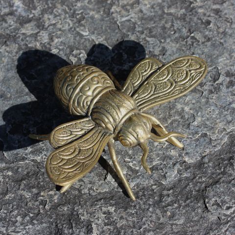 Large Brass Bee