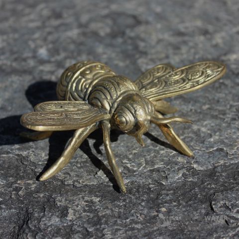 Large Brass Bee