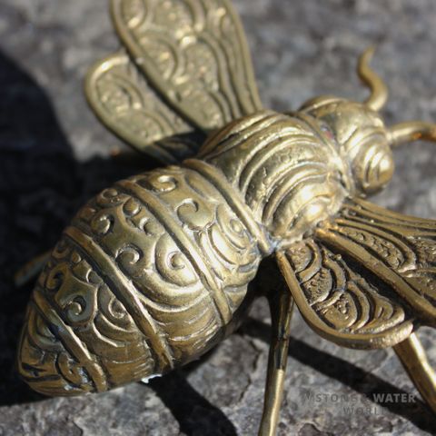Large Brass Bee