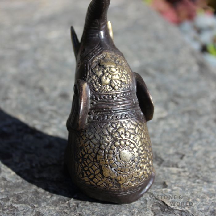 Brass Elephant (Black)