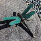 Large Brass Dragonfly (Green)