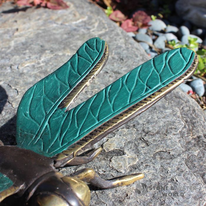 Large Brass Dragonfly (Green)
