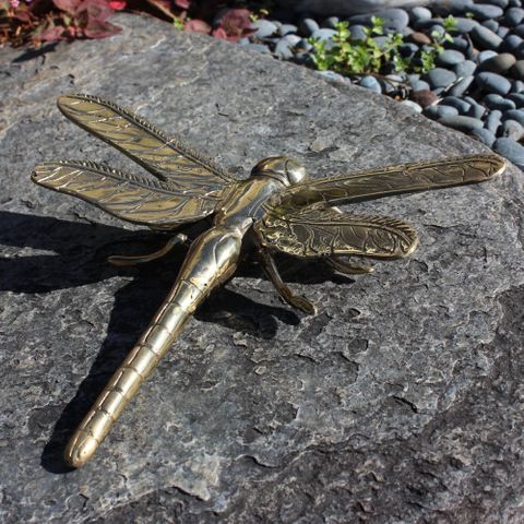 Large Brass Dragonfly