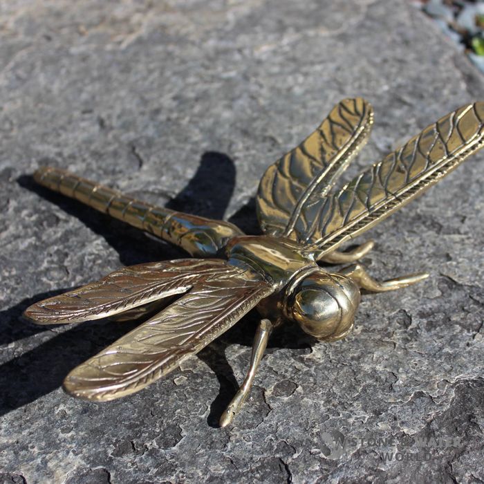 Large Brass Dragonfly