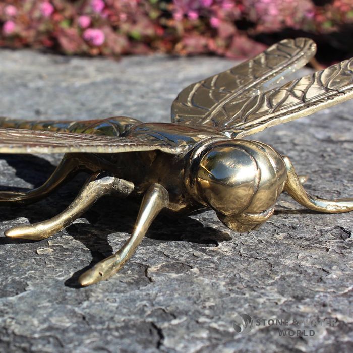 Large Brass Dragonfly