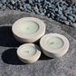 Half Round Stone Candles