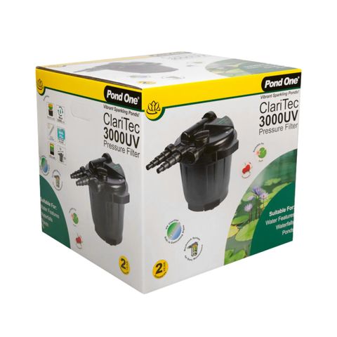 ClariTec Pressurised UV Filter (3,000L/h)