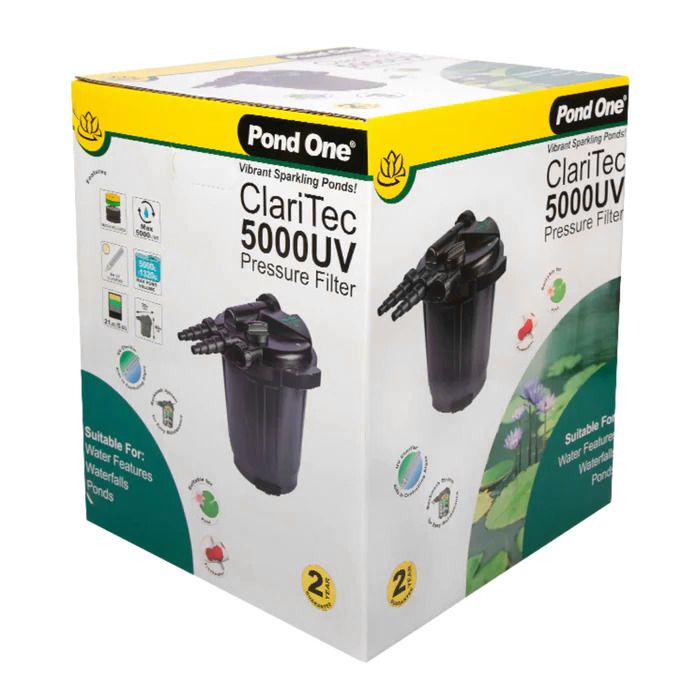 ClariTec Pressurised UV Filter (5,000L/h)