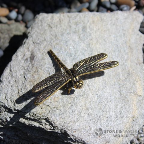 Mini Brass Dragonfly